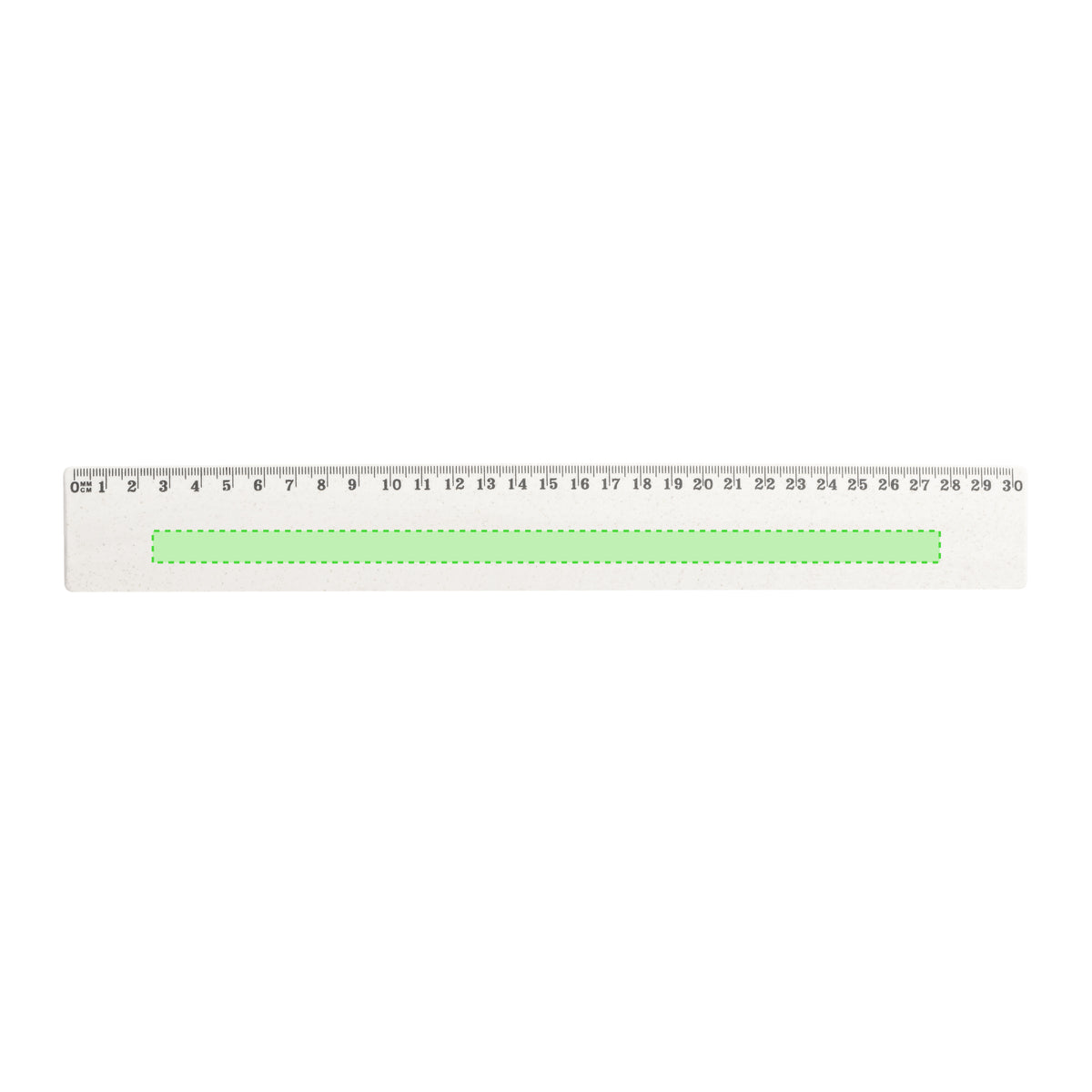 Nixora Sustainable Wheat Straw Ruler – Eco-Friendly 30cm Measuring Tool