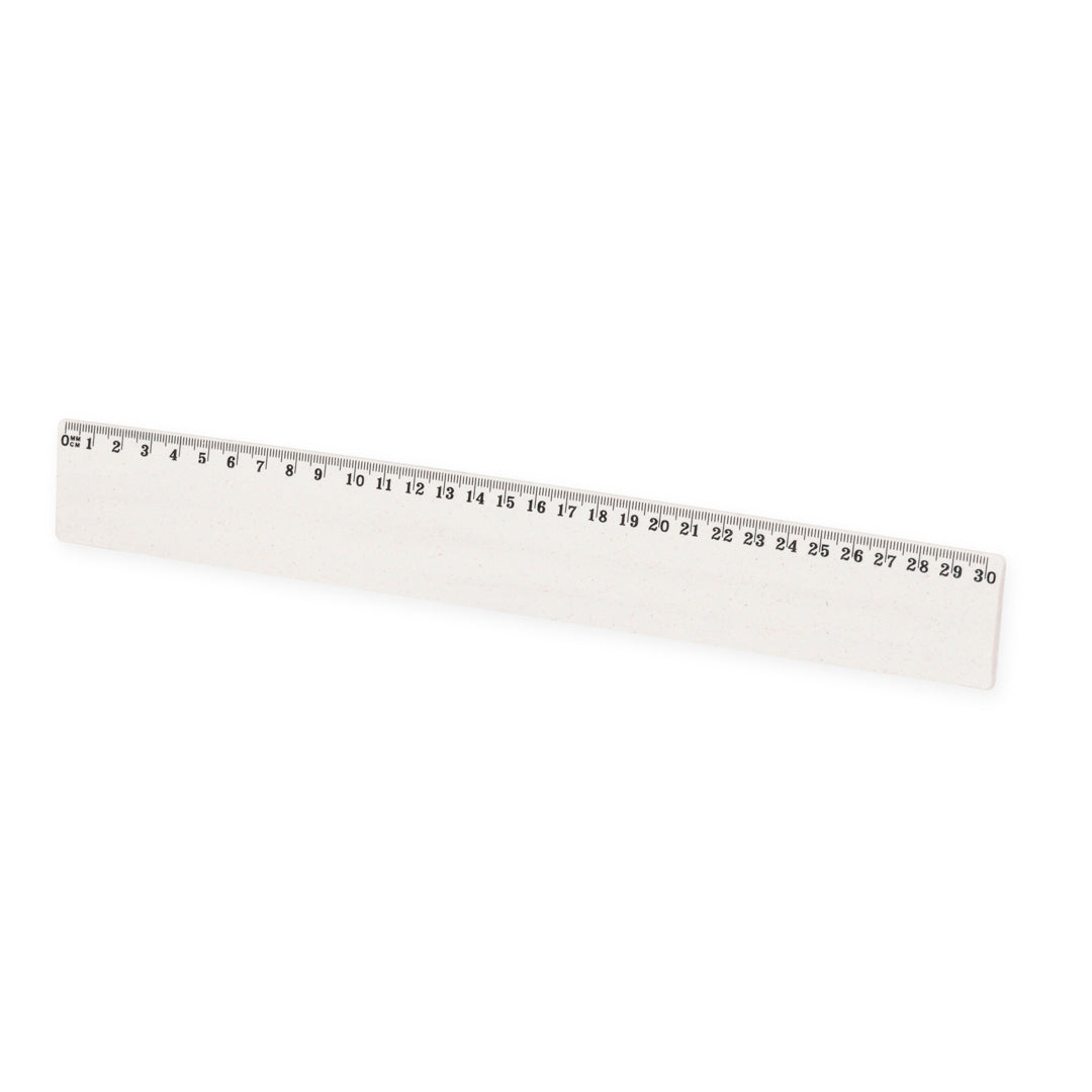 Nixora Sustainable Wheat Straw Ruler – Eco-Friendly 30cm Measuring Tool