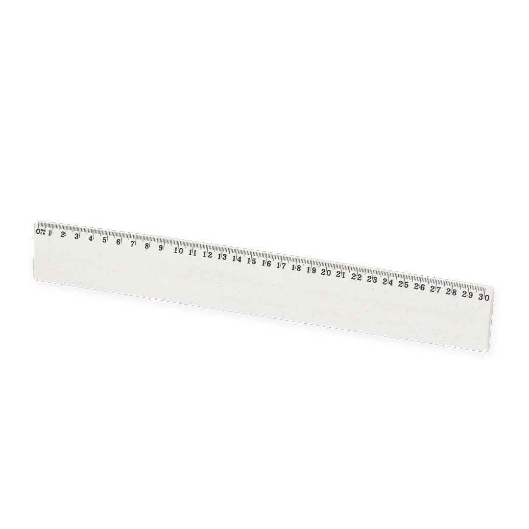 Nixora Sustainable Wheat Straw Ruler – Eco-Friendly 30cm Measuring Tool