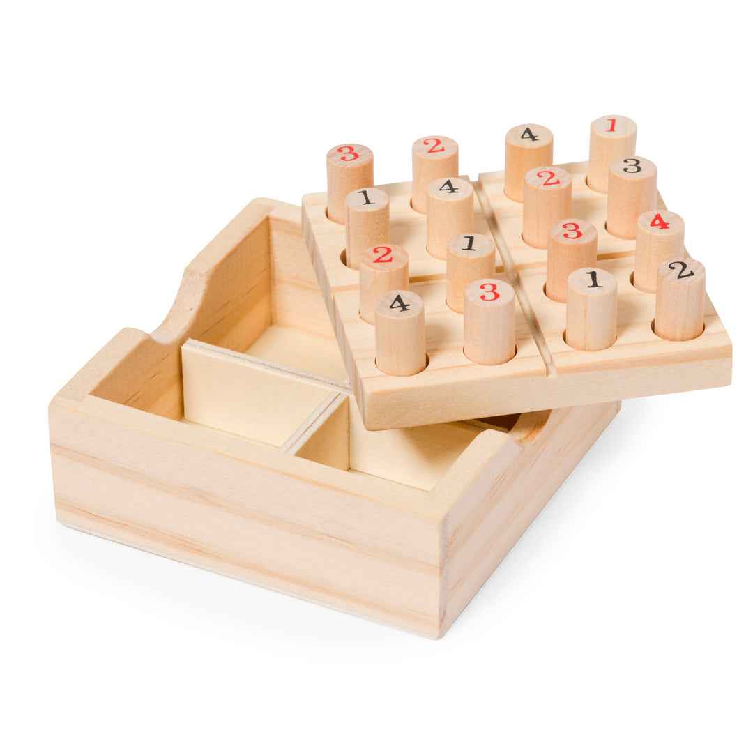 Crested Wooden Sudoku Game – Quality Wooden Puzzle for Bulk Orders in Ireland