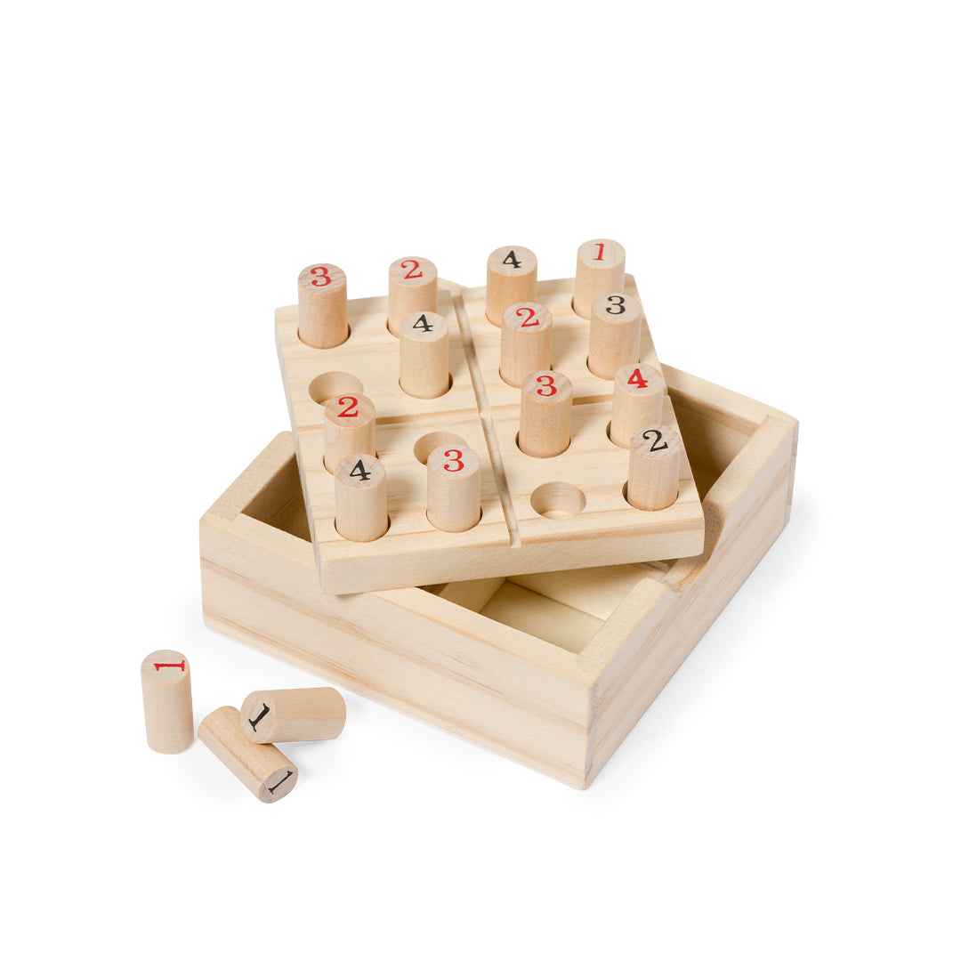 Crested Wooden Sudoku Game – Quality Wooden Puzzle for Bulk Orders in Ireland