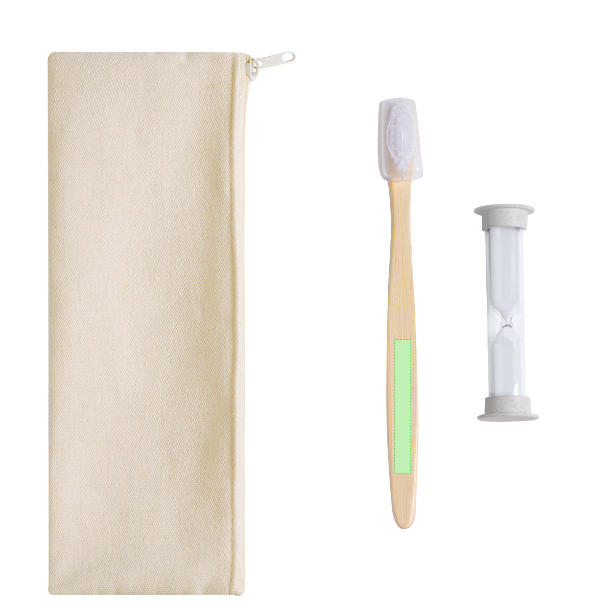 Lowchen Toothbrush and Sand Timer Set – Sustainable Personal Care for Kids