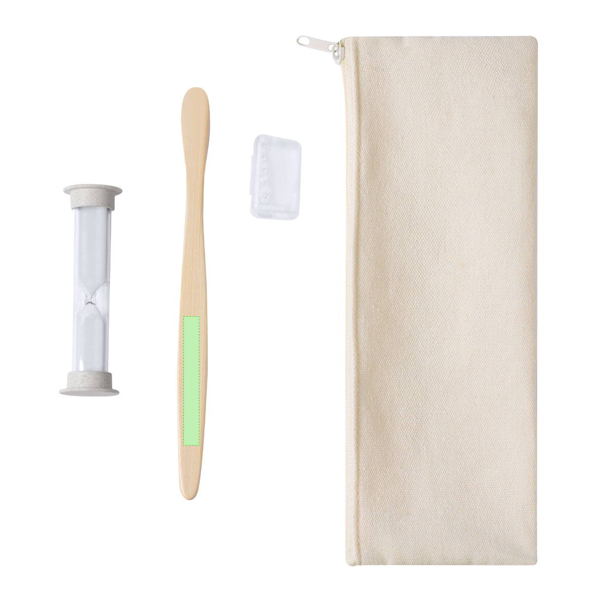 Lowchen Toothbrush and Sand Timer Set – Sustainable Personal Care for Kids