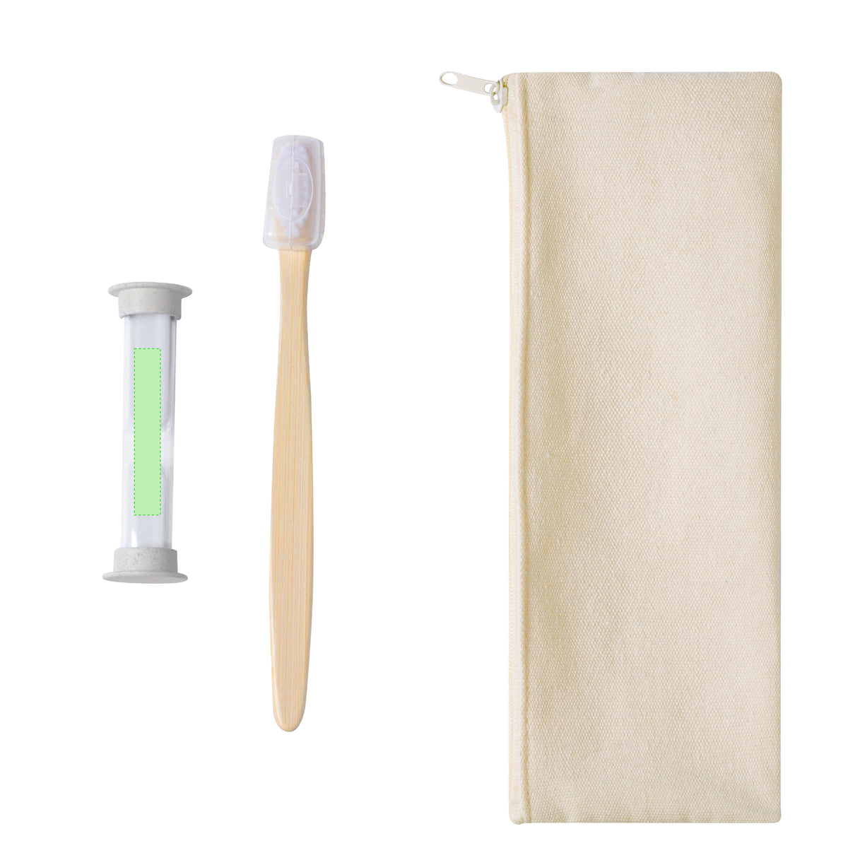 Lowchen Toothbrush and Sand Timer Set – Sustainable Personal Care for Kids