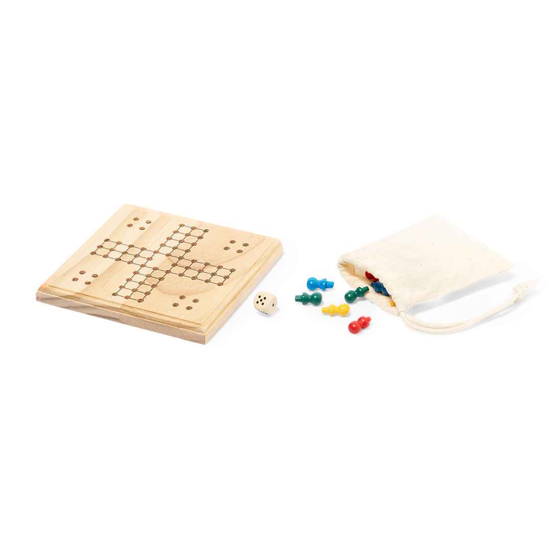 Thumper Wooden Parcheesi Game - Fun, Durable & Eco-Friendly