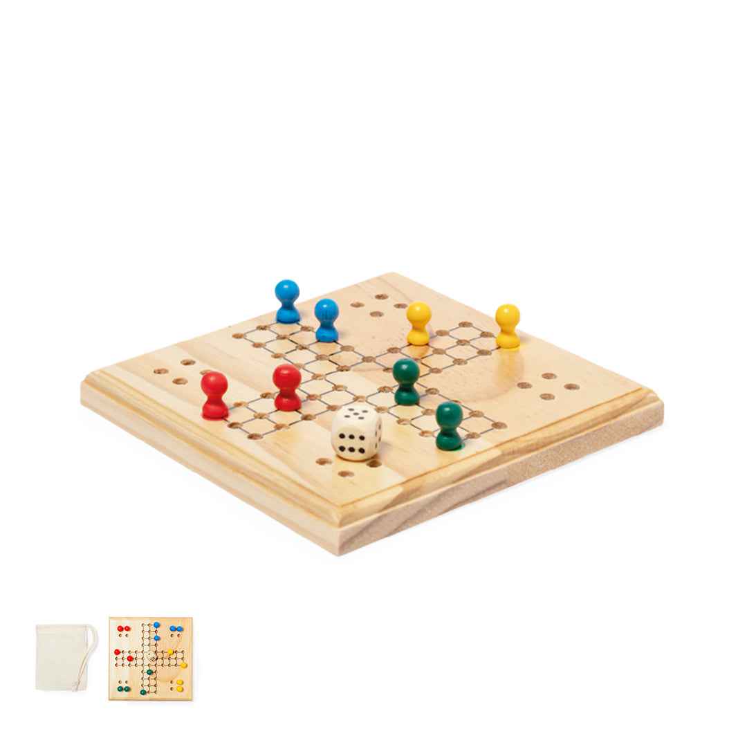 Thumper Wooden Parcheesi Game - Fun, Durable & Eco-Friendly