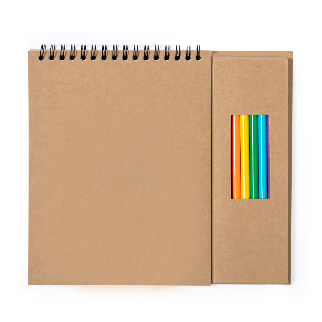 Mertens Recycled Stationery Set – Sustainable Pencils and Notebook