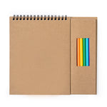 Mertens Recycled Stationery Set – Sustainable Pencils and Notebook