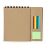 Mertens Recycled Stationery Set – Sustainable Pencils and Notebook