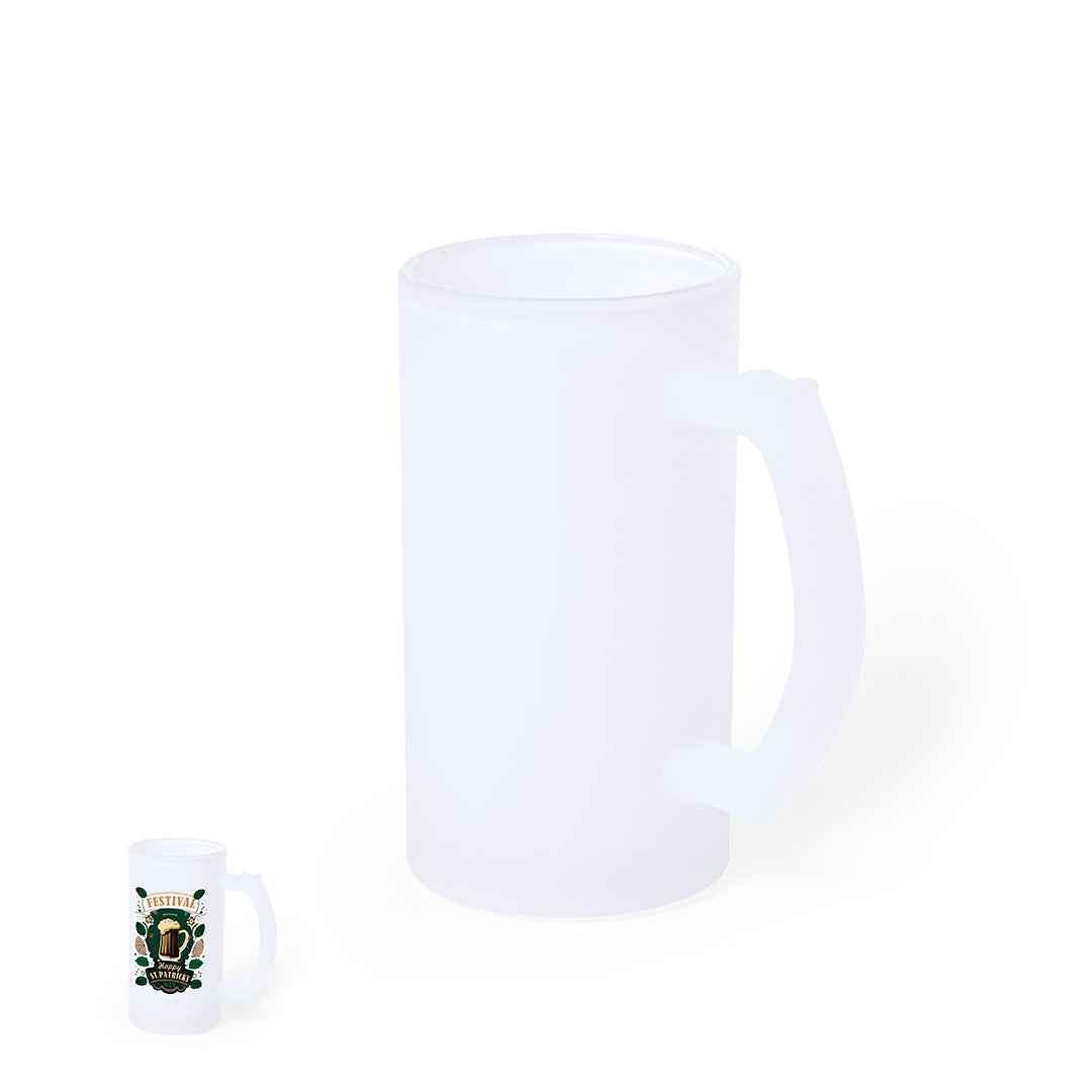 Oxia Sublimation Glass Jar – Stylish 500ml Jar with Handle
