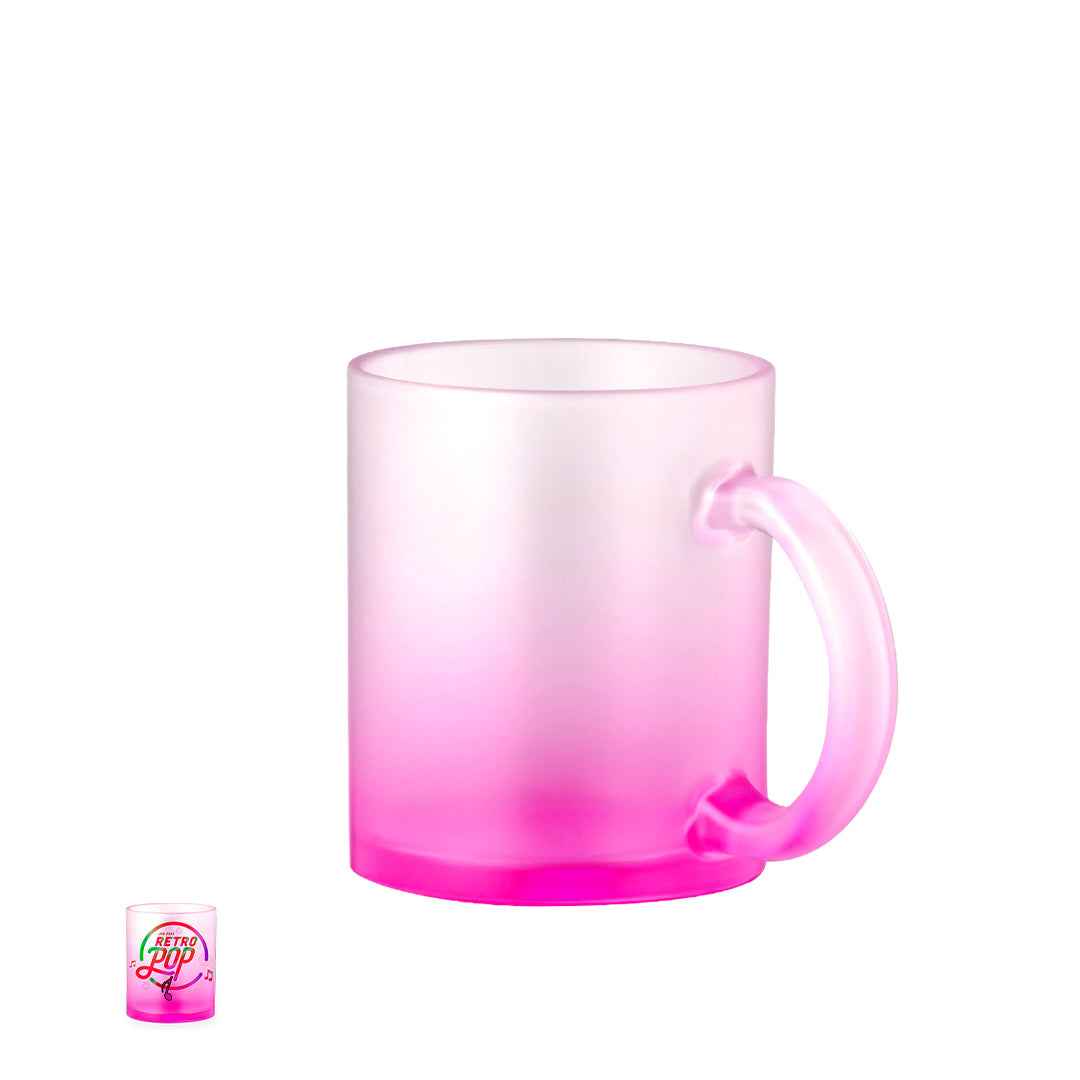 Osaka Sublimation Glass Mug – Matt Finish Borosilicate Mug for Custom Branding