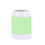 Heim Ceramic Beer Jar – Customisable Sublimation Drinkware for Irish Businesses
