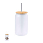 Fonix Sublimation Jar – Durable and Eco-Friendly Glass Jar with Bamboo Lid