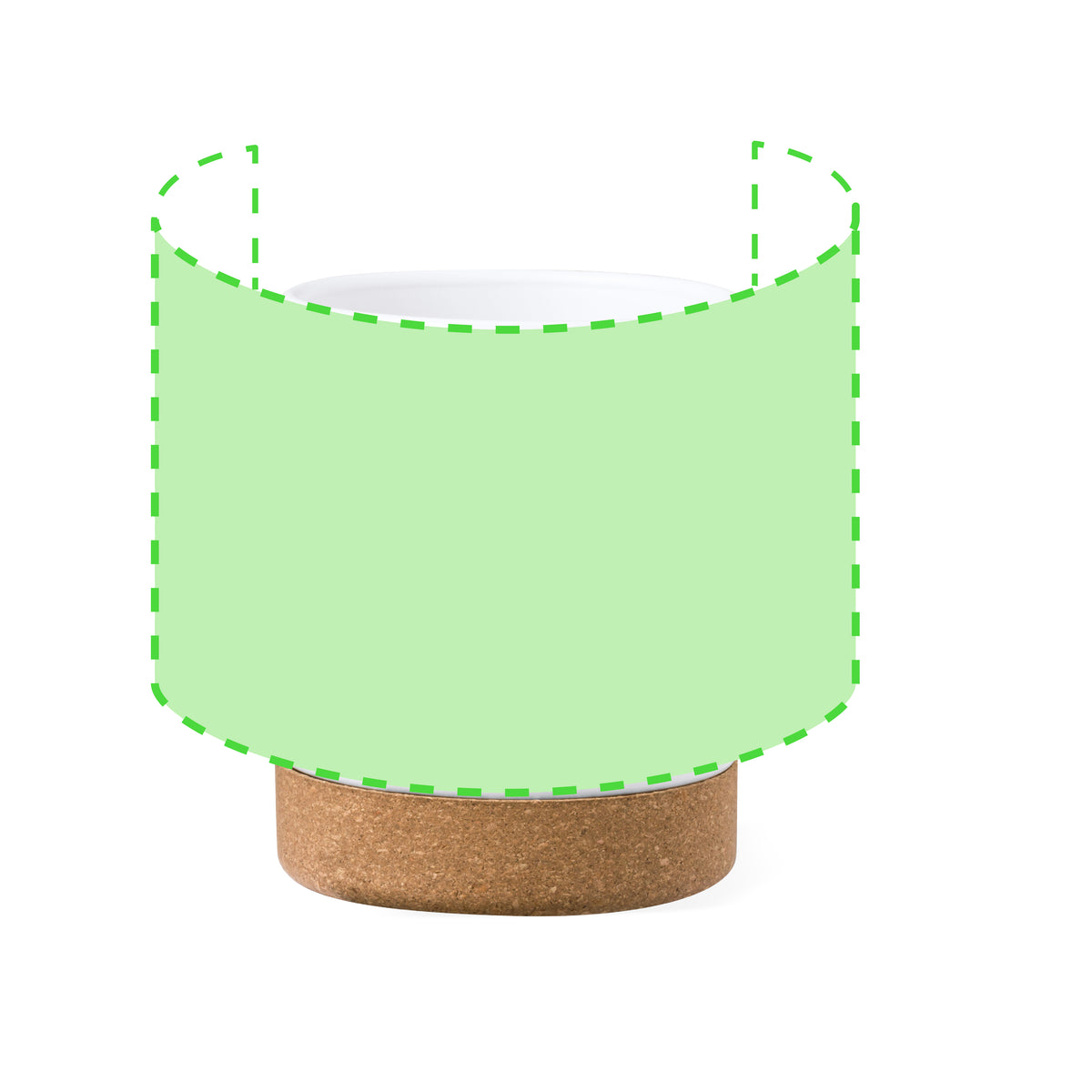 Nala Sublimation Mug – Eco-Friendly Ceramic and Cork Mug for Bulk Orders