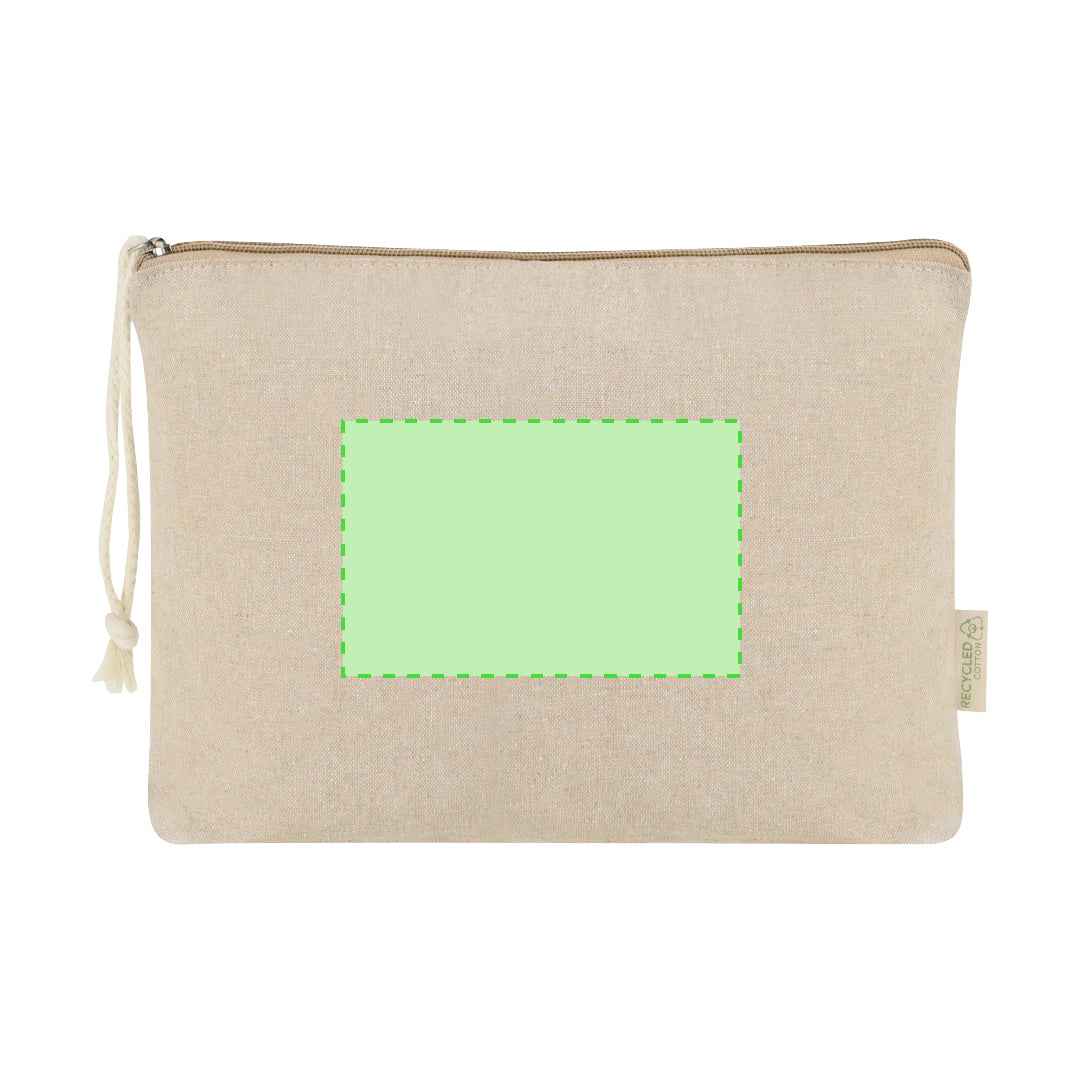 Theris Recycled Cotton Toilet Bag – Sustainable and Practical