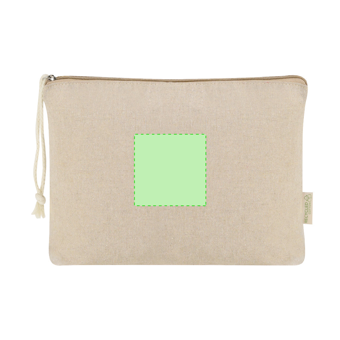 Theris Recycled Cotton Toilet Bag – Sustainable and Practical
