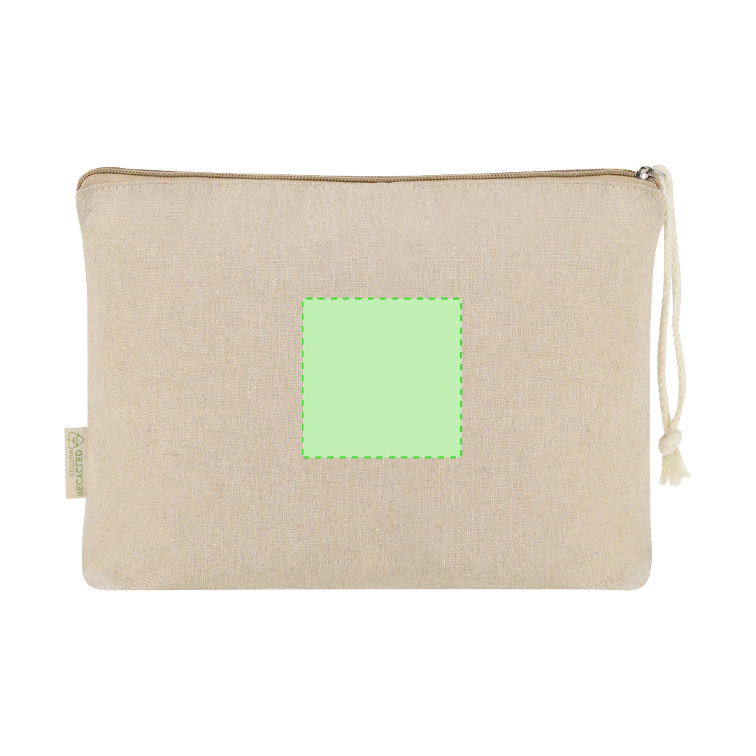 Theris Recycled Cotton Toilet Bag – Sustainable and Practical