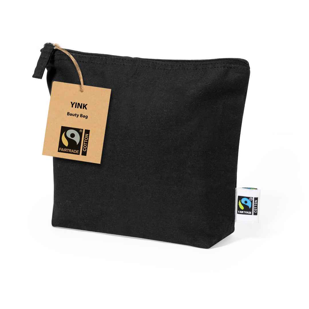 Yink Fairtrade Beauty Bag – Sustainable and Stylish Cotton Carry Case