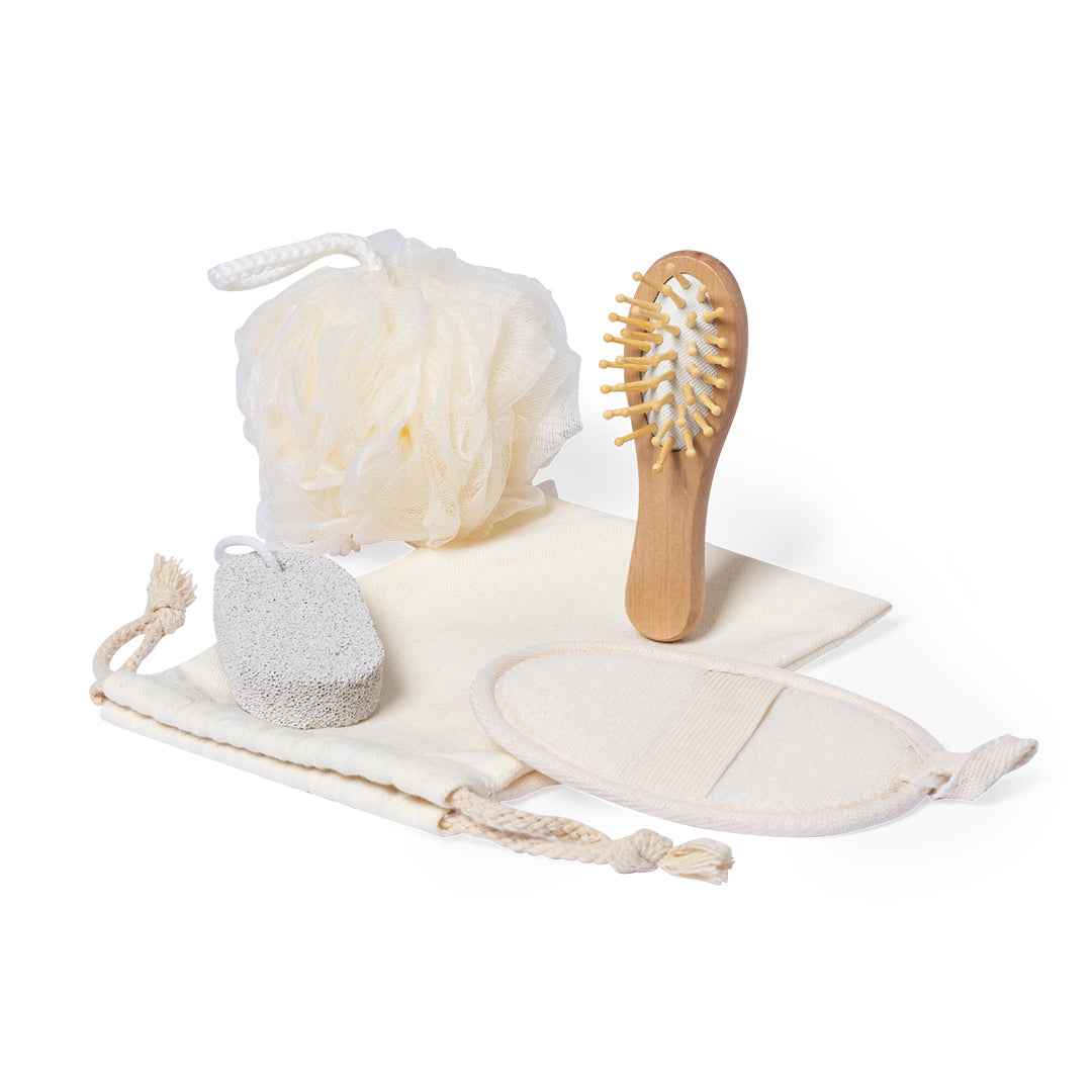 Seido Bath Set – Complete Personal Care Kit in Cotton Bag