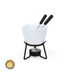 Helvet Fondue Set – Stylish Ceramic and Metal Design for Bulk Orders