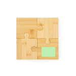 Mizar Bamboo Coasters - Eco-Friendly Puzzle Set of 4