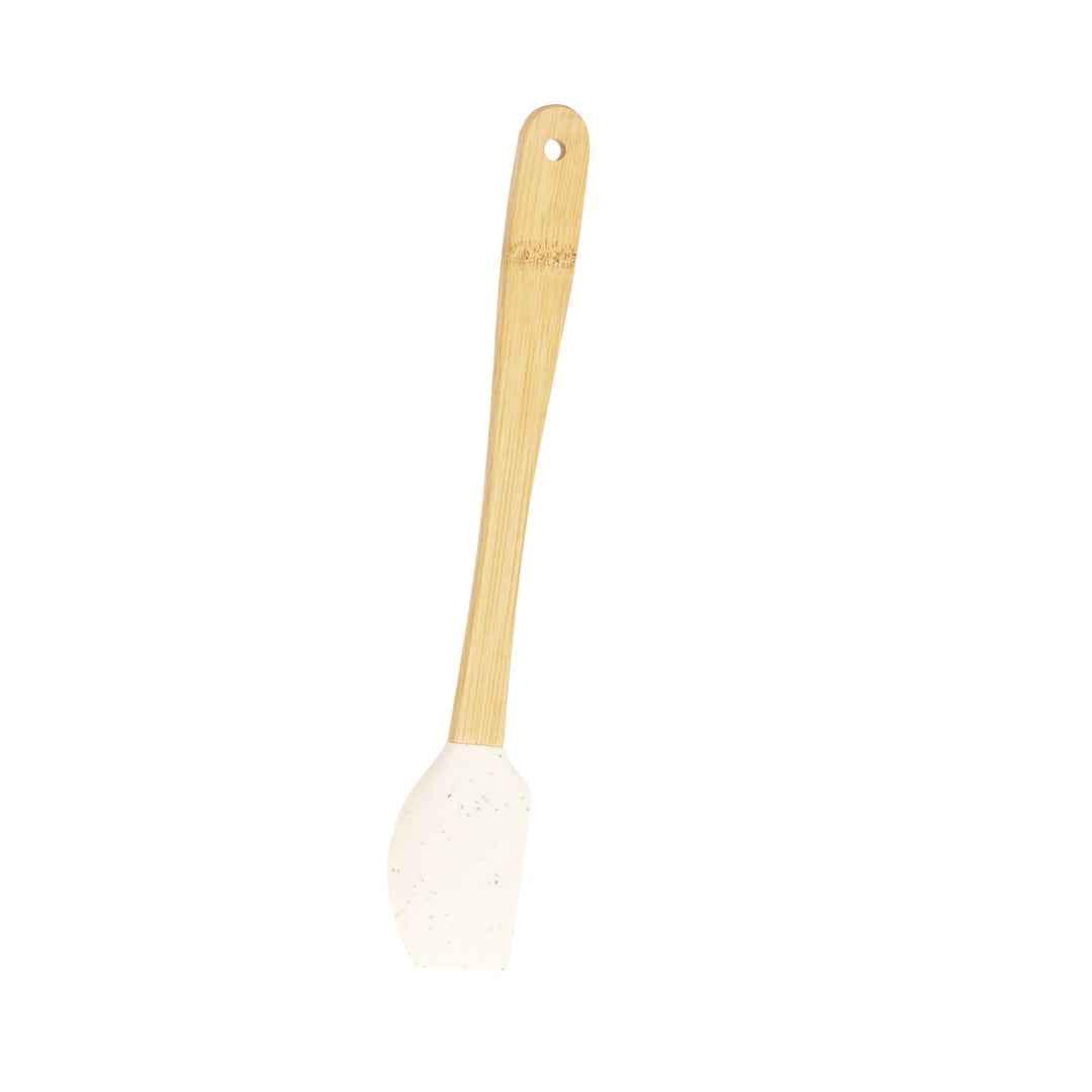 Aloria Kitchen Spatula – Durable Bamboo Handle with Silicone End