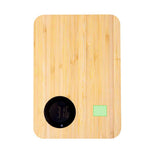Mentina Bamboo Cutting Board with Digital Scale – Sustainable Kitchen Essential