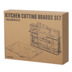 Sendak Bamboo Cutting Boards – Sustainable Kitchen Essentials by Fou Tees Ireland