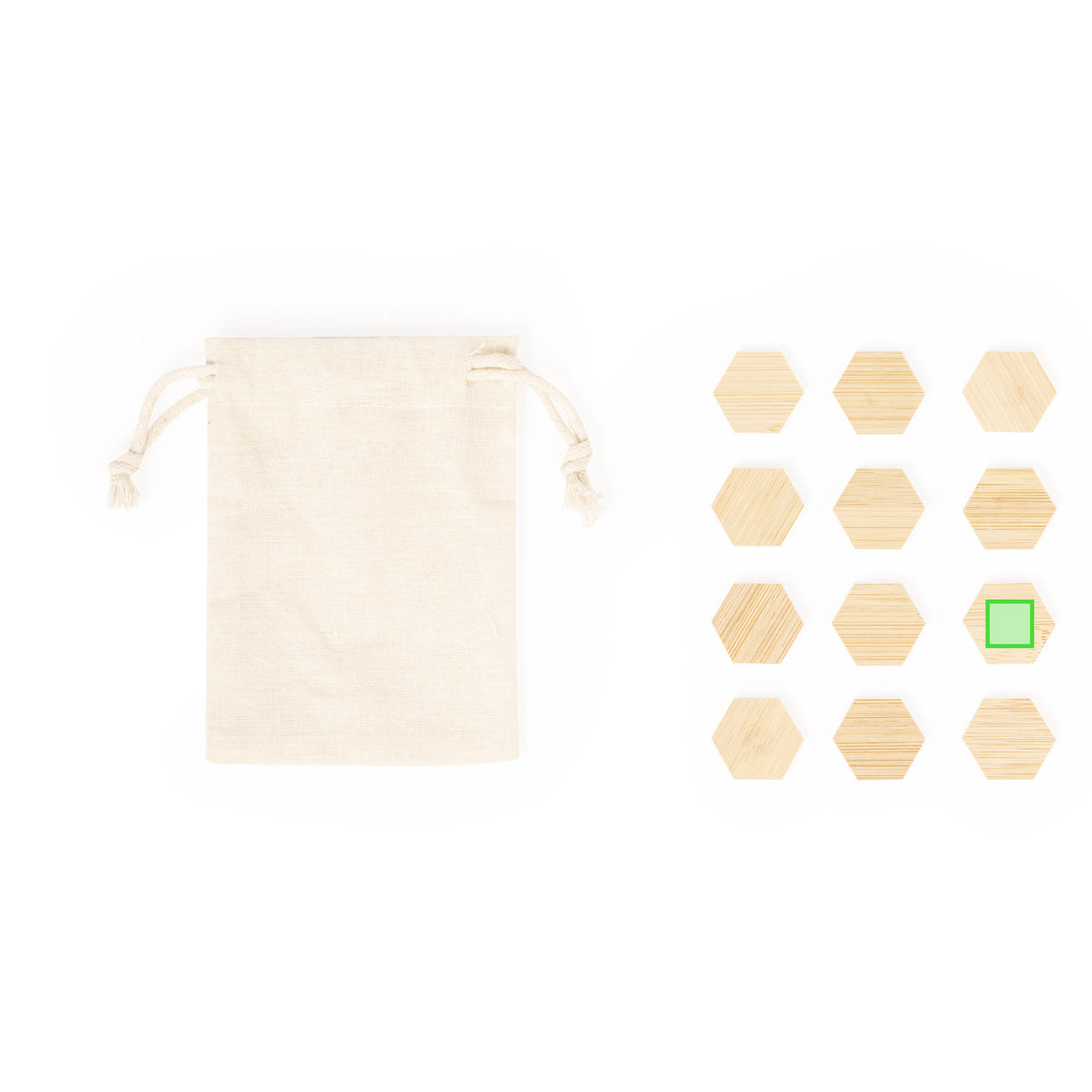Lirix Bamboo Magnet Set – Sustainable and Practical Note Holders