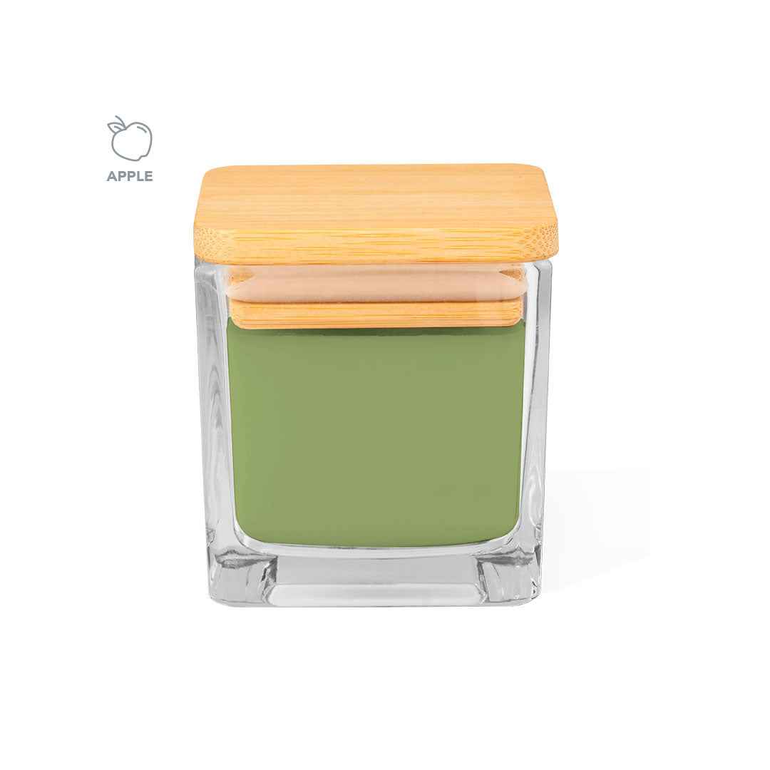 Saffron Scented Candle – Natural Bamboo Lid Candle for Bulk Orders