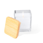 Saffron Scented Candle – Natural Bamboo Lid Candle for Bulk Orders