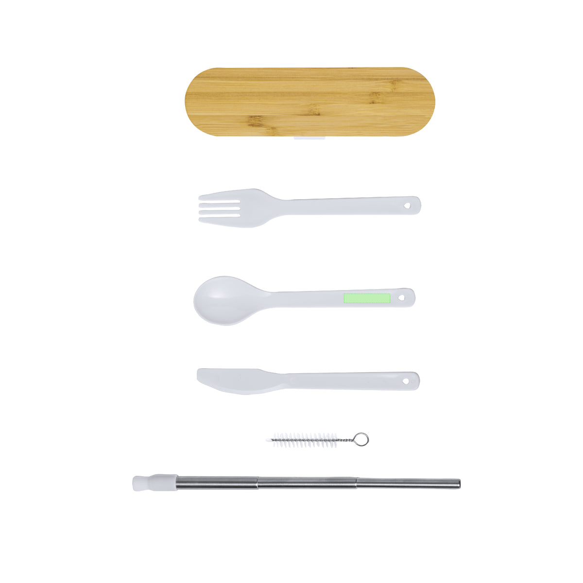 Milner Cutlery Set – Sustainable Bamboo & PP Utensils for Bulk Orders