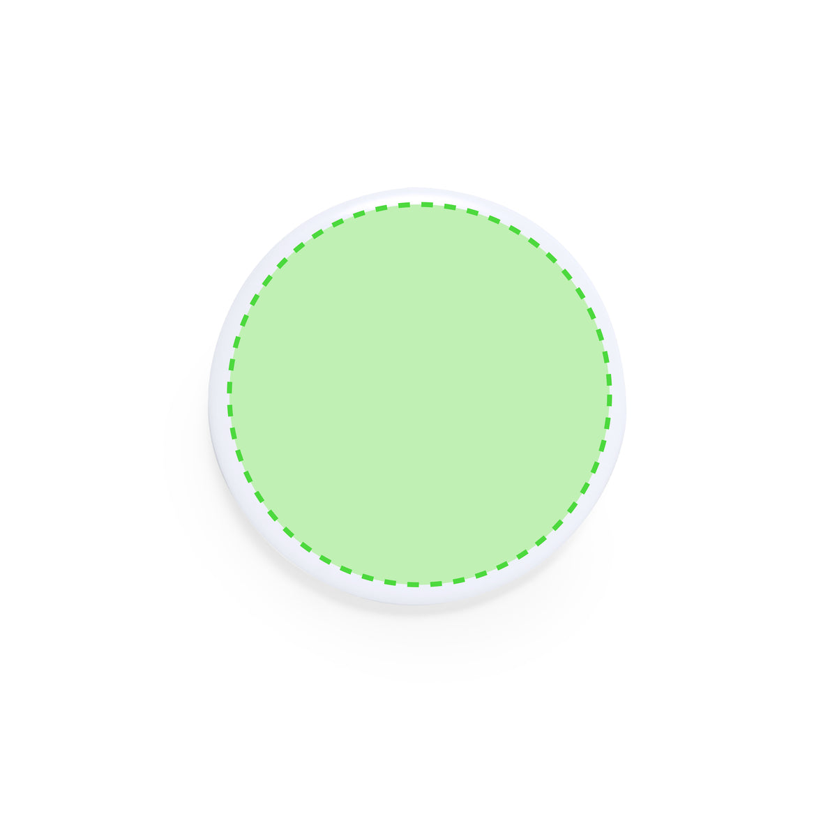 Suju White Pin – Customisable Promotional Accessory for Irish Businesses