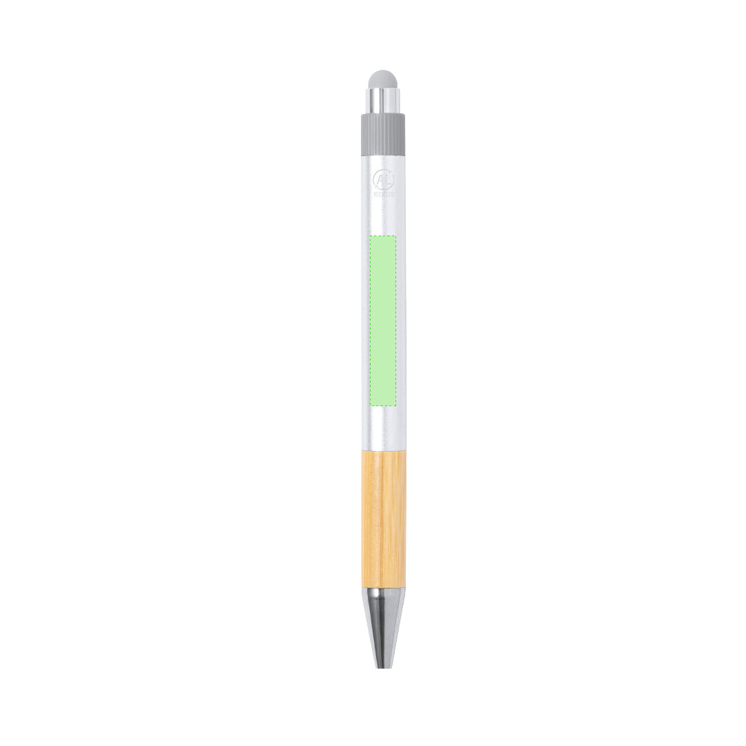Deimox Recycled Aluminium and Bamboo Pen – Sustainable Writing Solution