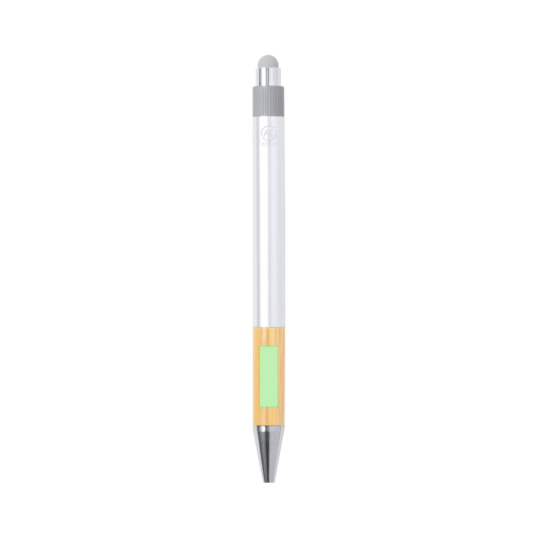 Deimox Recycled Aluminium and Bamboo Pen – Sustainable Writing Solution