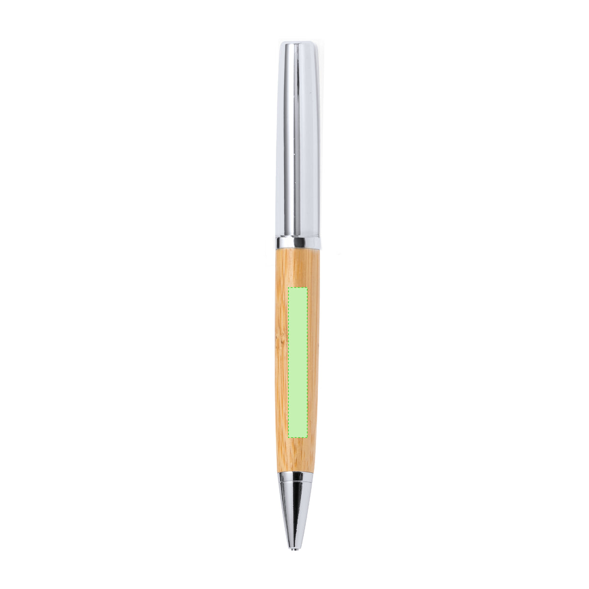 Gutier Bamboo and Metal Ball Pen - Sustainable Elegance for Bulk Orders