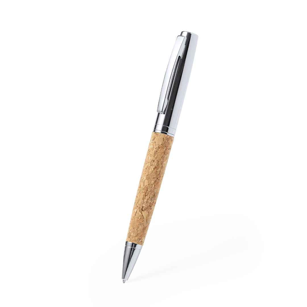 Fitin Cork and Metal Ball Pen – Sustainable and Elegant Writing Instrument