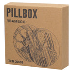 Medlar Bamboo Weekly Pillbox – Sustainable and Practical Storage Solution