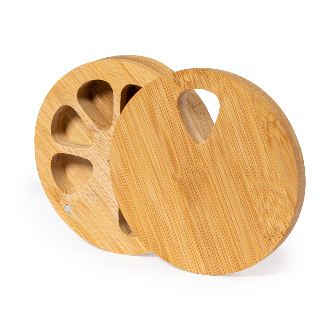 Medlar Bamboo Weekly Pillbox – Sustainable and Practical Storage Solution