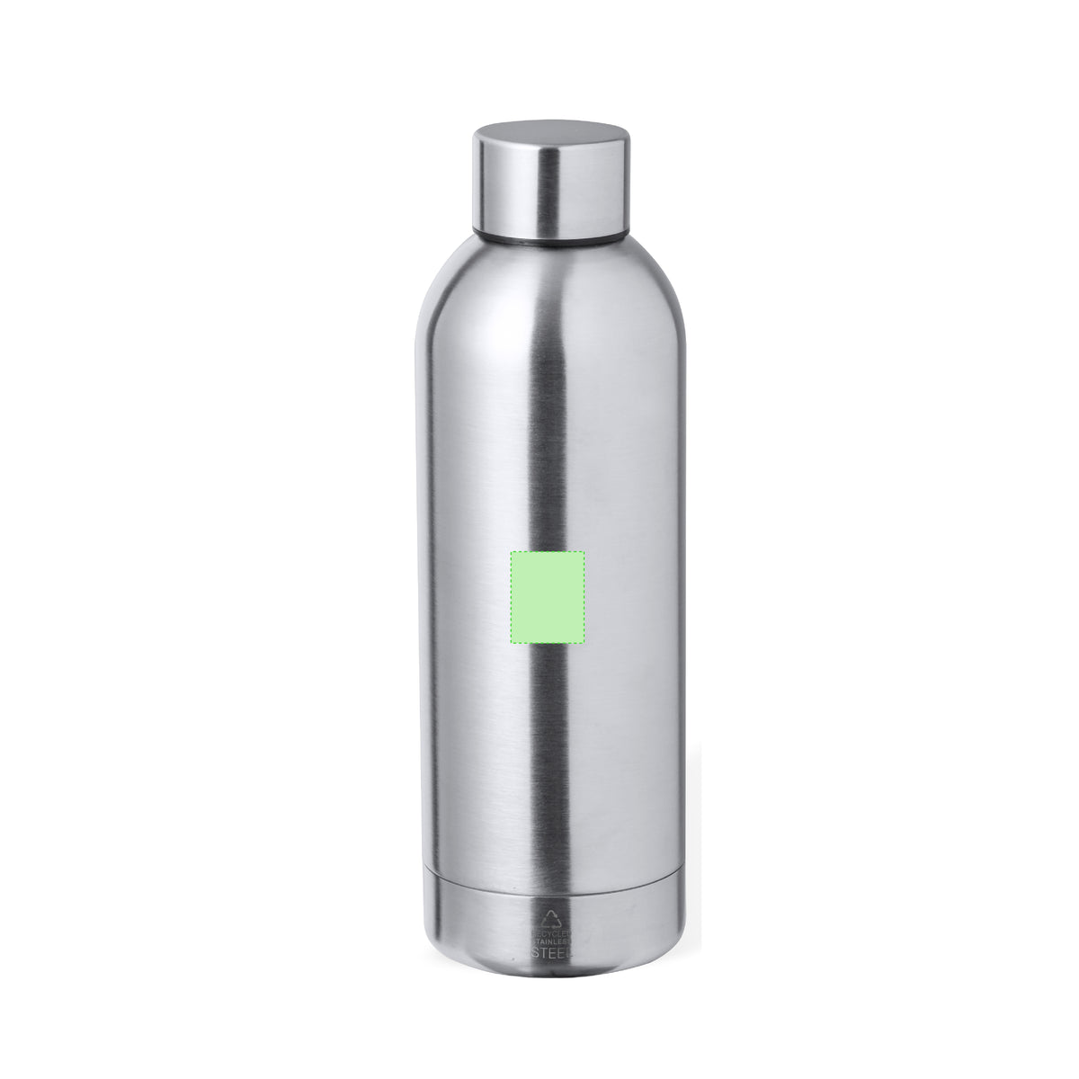 Hilker Recycled Stainless Steel Thermal Bottle - Sustainable and Durable 500ml