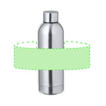 Hilker Recycled Stainless Steel Thermal Bottle - Sustainable and Durable 500ml