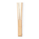 Sayiri Fan – Sustainable Wooden Rib Fan with Cotton-Polyester Fabric
