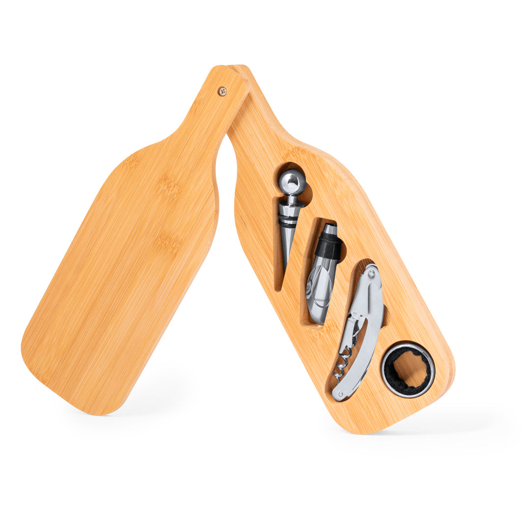 Darini Bamboo Wine Set – Elegant Sustainable Wine Accessories