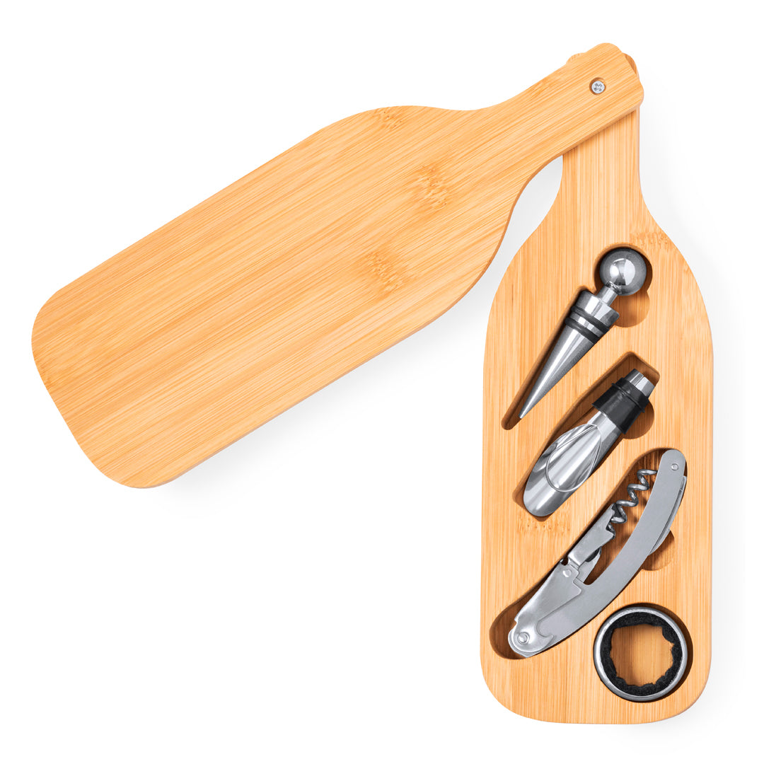 Darini Bamboo Wine Set – Elegant Sustainable Wine Accessories