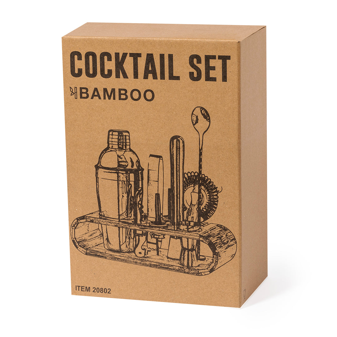 Hunton Stainless Steel Cocktail Set – Elegant Bar Accessory from Fou Tees Ireland