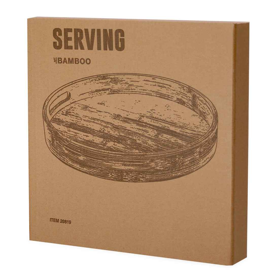 Meltem Bamboo Tray - Eco-friendly Drink Carrier