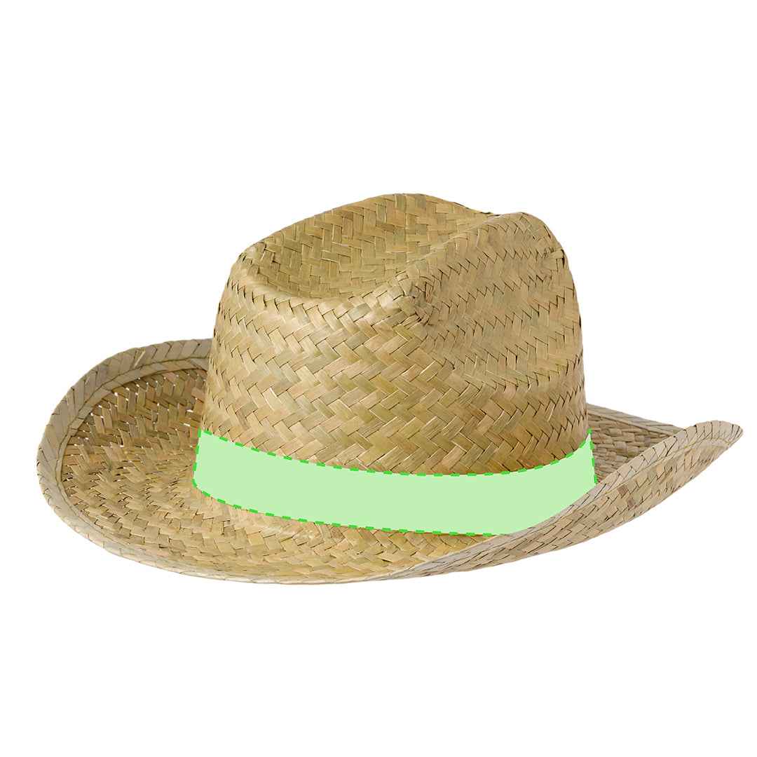 Leone Straw Hat – Breathable Braided Straw Hat for Irish Businesses and Events