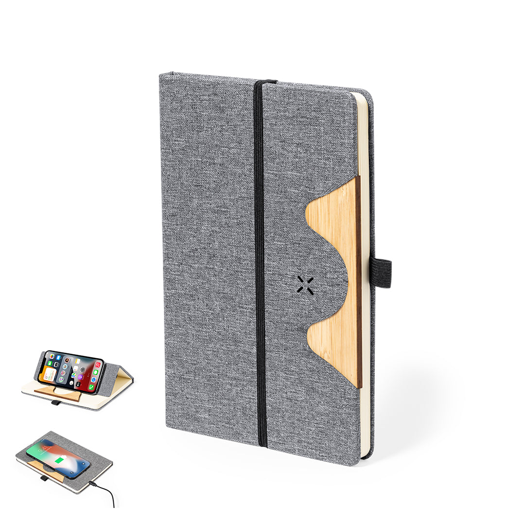 Dalou Wireless Charger Notepad – Sustainable Office Accessory