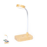 Gregal Bamboo Lamp with Wireless Charger – Sustainable Lighting Solution