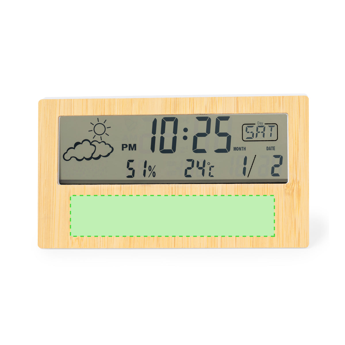 Roamer Bamboo Weather Station – Sustainable and Stylish Timepiece